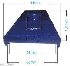 FORD 17M/20M/26M P7 Polyurethan PU-Buchsen Blattfederauflage