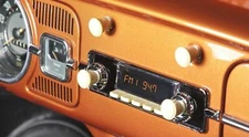 RetroSound 1958-67 Volkswagen Beetle RetroRadio M4HD SiriusXM iPhone Bluetooth