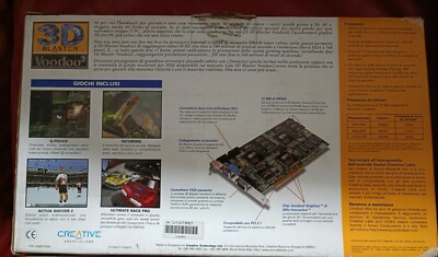 🔴Creative 3D Blaster 3Dfx Voodoo 2 12Mb CT6670 [Working][Box] | eBay