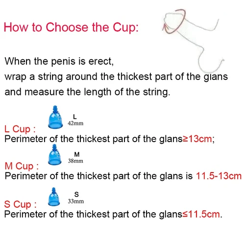 Male Extender Penis Stretcher Enlargement Vacuum Cup Enhancement Hanger Supply - Picture 6 of 19