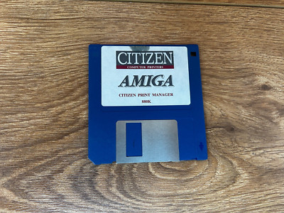 Citizen Print Manager Amiga nur Disk ungetestet ohne Karton