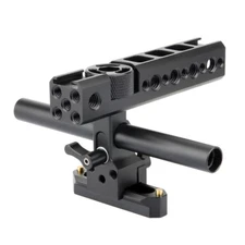 NICEYRIG Nato Handle Grip Rig Cold Shoe Rod Clamp Rail for Camera Camcorder Cage