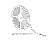 CAREFREE/CO. RGB LED RIBBON 8' LEAD- R060733-001