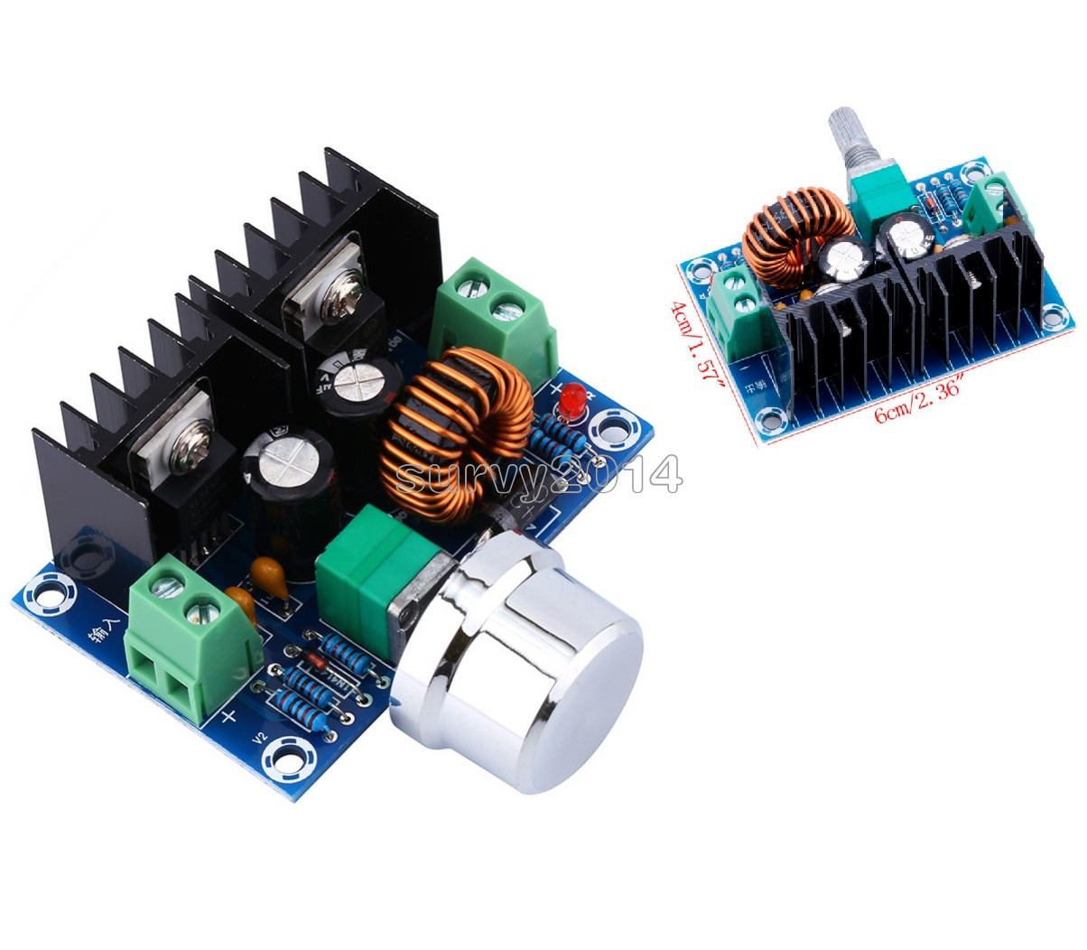 Module De Conversion DC-DC Abaisseur (Buck) XL4016 - Puissant Et Réglable Pour Vos Projets électroniques