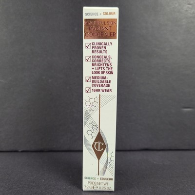 Charlotte Beautiful Skin Radiant Concealer 4.5 Fair 0.25 oz. NIB
