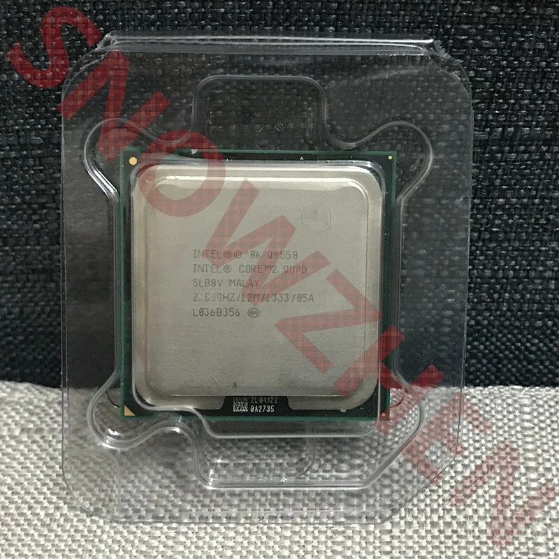 Intel Core 2 Quad Q9550 CPU 4-Core 2.83GHz/12M/1333 SLB8V LGA775 Processor - Image 3 of 3