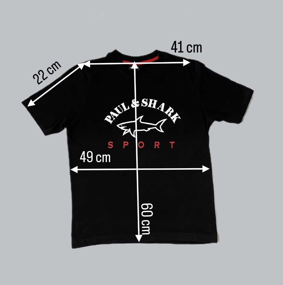 PAUL & SHARK Men's Black Logo T-Shirt Size S | eBay