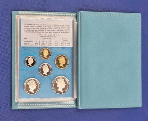 1993 Australian Proof set from Royal Australian Mint with outer box - Picture 6 of 8