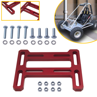 #ad Red Motor Engine Mount Bracket Plate For Small 4 Stroke 212 Preditor Tecumseh $28.99