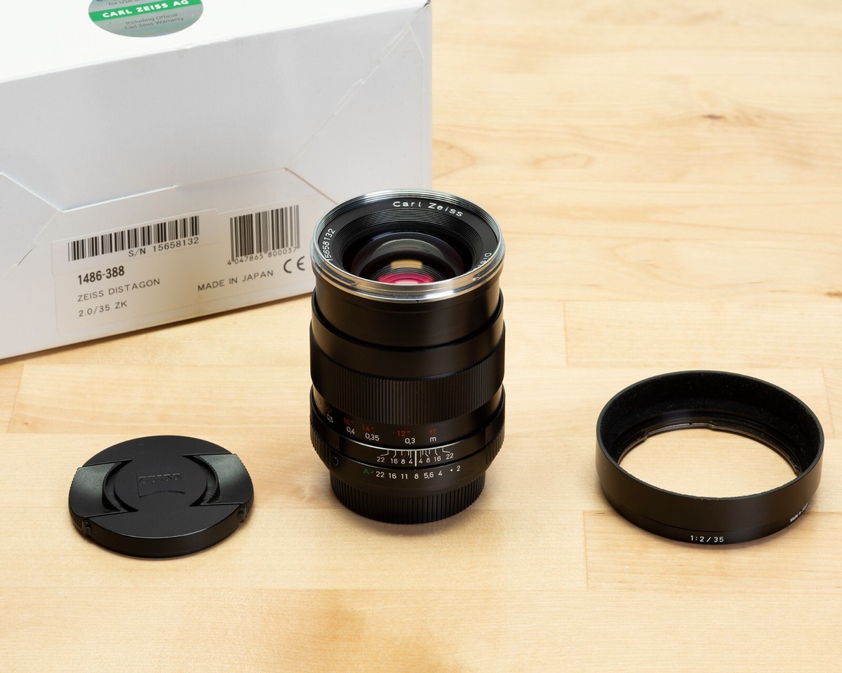 Carl Zeiss Distagon 35mm f2.0 ZK Pentax