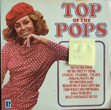 Top of the Pops Vinyl Record LP VG/G+ SHM740 1971