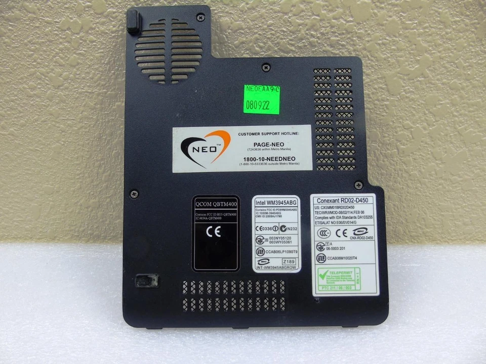 Cubierta de puerta base para portátil Fujitsu Siemens AMILO Si 1520 - 3EDW1TDFX04 Foto 2 de 4