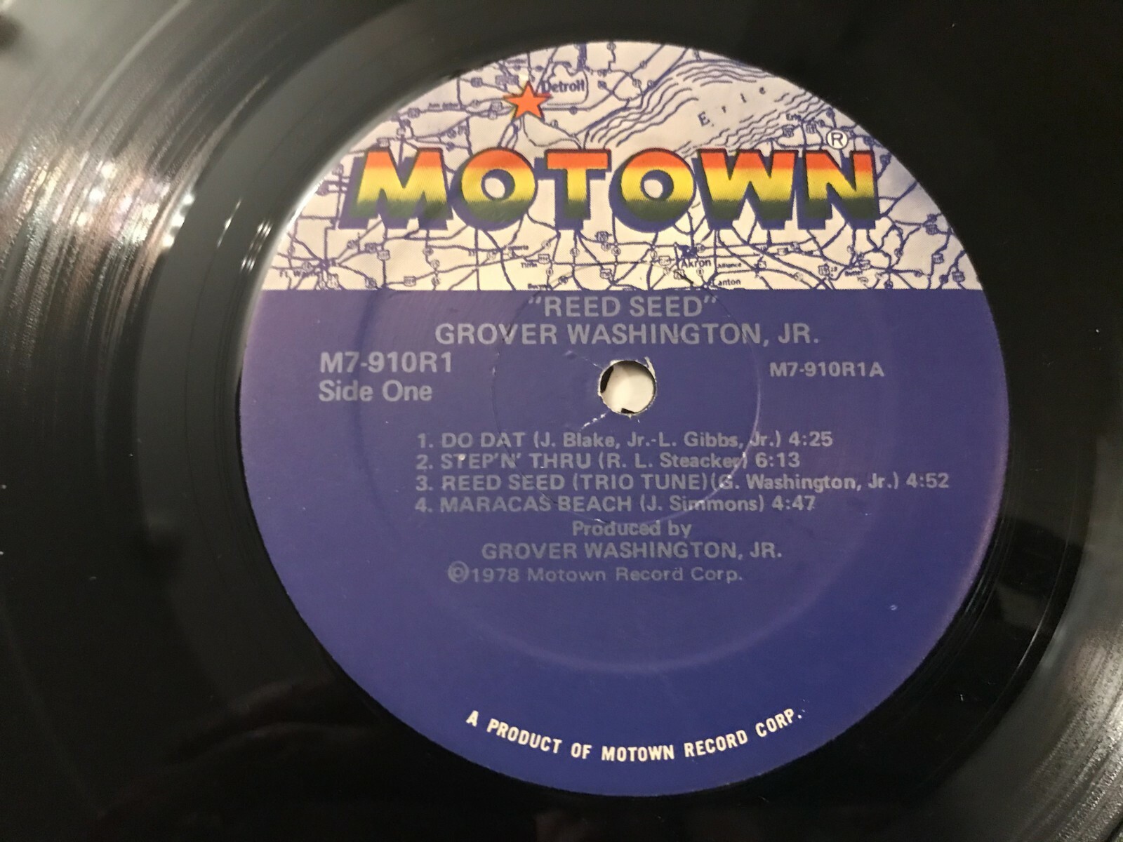 GROVER WASHINGTON JR. REED SEED Vinyl LP Album M7910R1 PROMO eBay