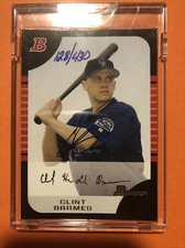 2005 Bowman Clint Barmes Auto (2006 bowman originals buyback) /430
