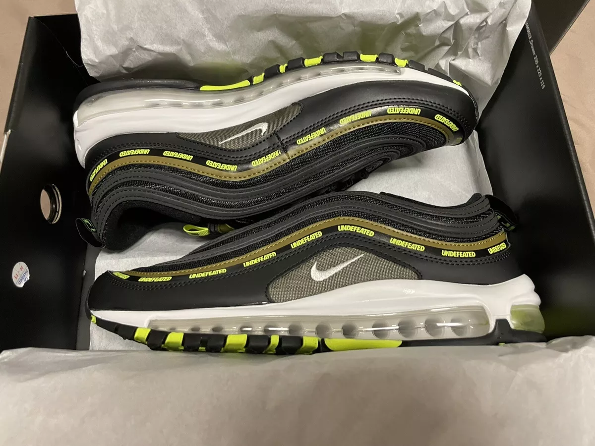 Nike Undefeated x Air Max 97 'Black Volt