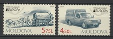 Moldova 2013 CEPT Europa "Postal Vehicles" 2 MNH stamps