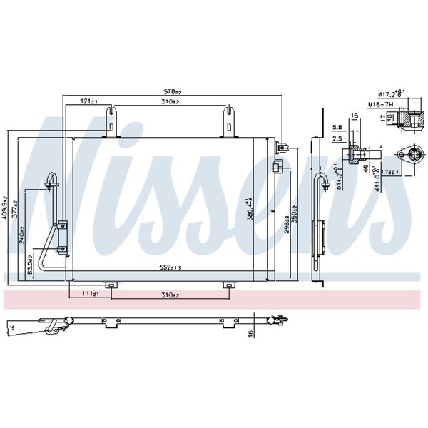 Kondensator Klimaanlage KlimaküHler FüR Renault Kangoo Express FC0/1_-image