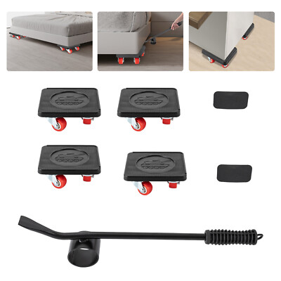Heavy Furniture Lifter Lifting Easy Moving Slider Mover Tool Set Caster Roller