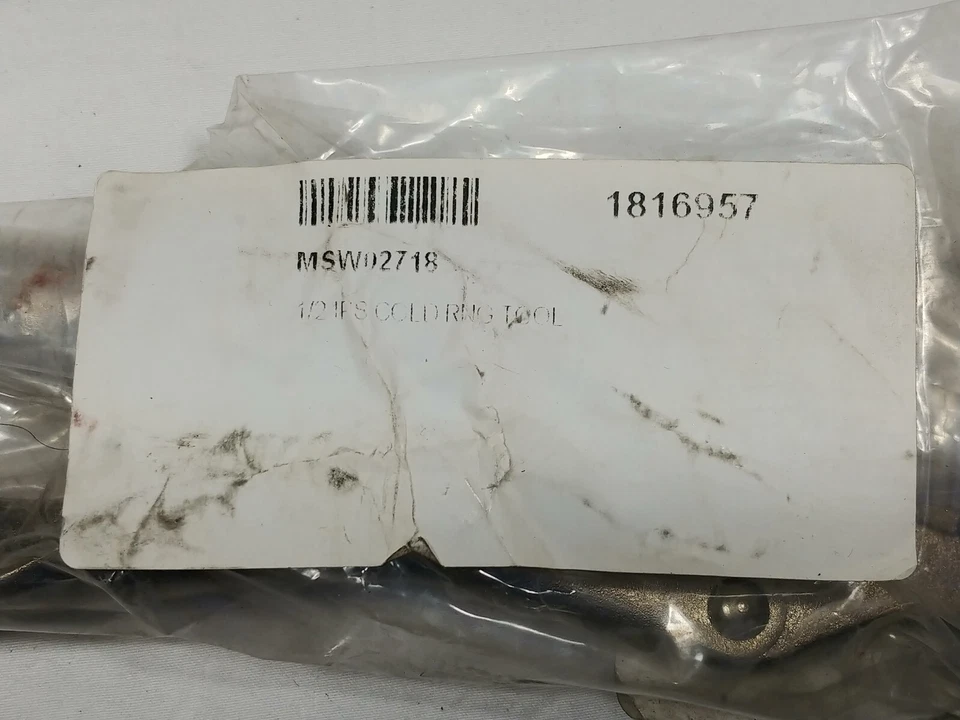 1/2" IPS Cold Ring Clamp for Socket Fusion (SW02718) New-Old Stock - Image 2 of 3