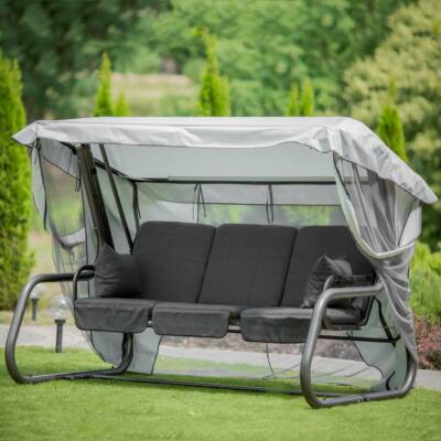 PATIO Hollywoodschaukel Rimini 4-Sitzer - Mit Liege Produktbild-Vorschau 11