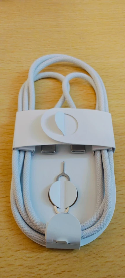 Cargador iPhone 15 16 USB-C a USB-C OEM 60W Carga Rápida Tipo-C Cable Original Foto 3 de 4