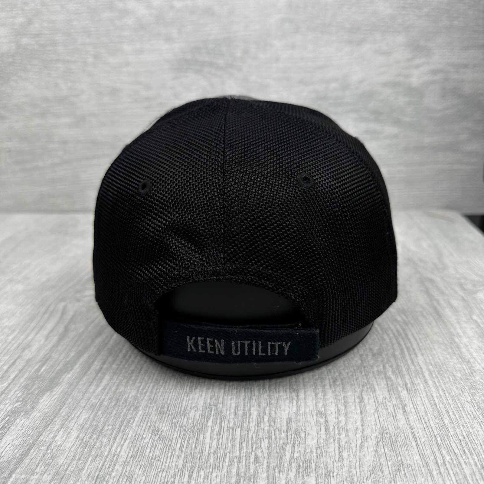 Cappello Keen Utility berretto cinturino posteriore berretto da baseball grigio bicolore camionista escursionismo