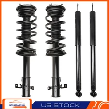 For 2007-2010 Ford Edge 3.5L FWD Front Rear Shocks Struts w/ Spring Assembly