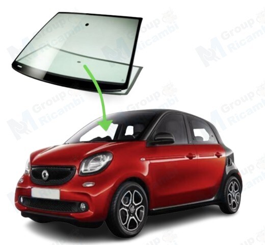 Smart Forfour 453 Ab 2014 Frontscheibe Frontscheibe-image
