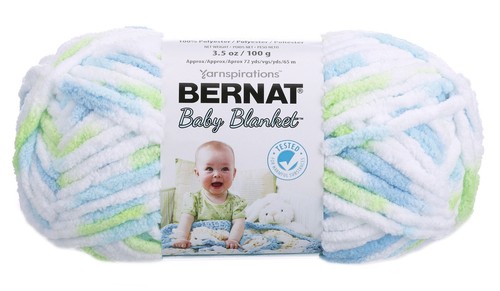 Bernat Baby Blanket Yarn, 100% Polyester, 1 Pack of 1 Skein - Picture 13 of 17