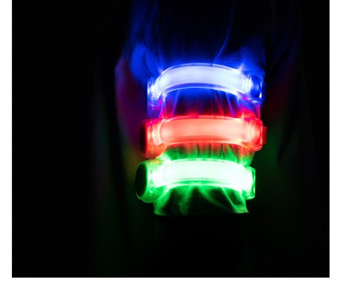 LED light armband Light bracelet wrist strap night run outdoors - Picture 13 of 33