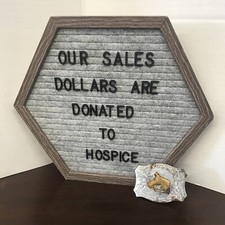 Vintage horse belt buckle silver tone Brass Tone Horse Head