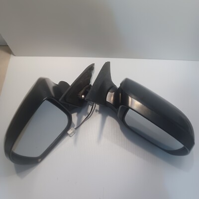 2012 Subaru Forester Door Mirror LH RH Pair Black OEM E4 022793 023342 Item#335