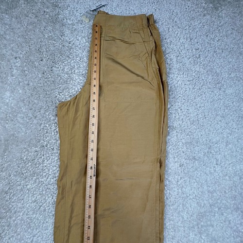 J. Crew Straight Leg Lounge Surplus Pocket Pant Tan Womens 14 NEW DEFECT - Picture 10 of 10