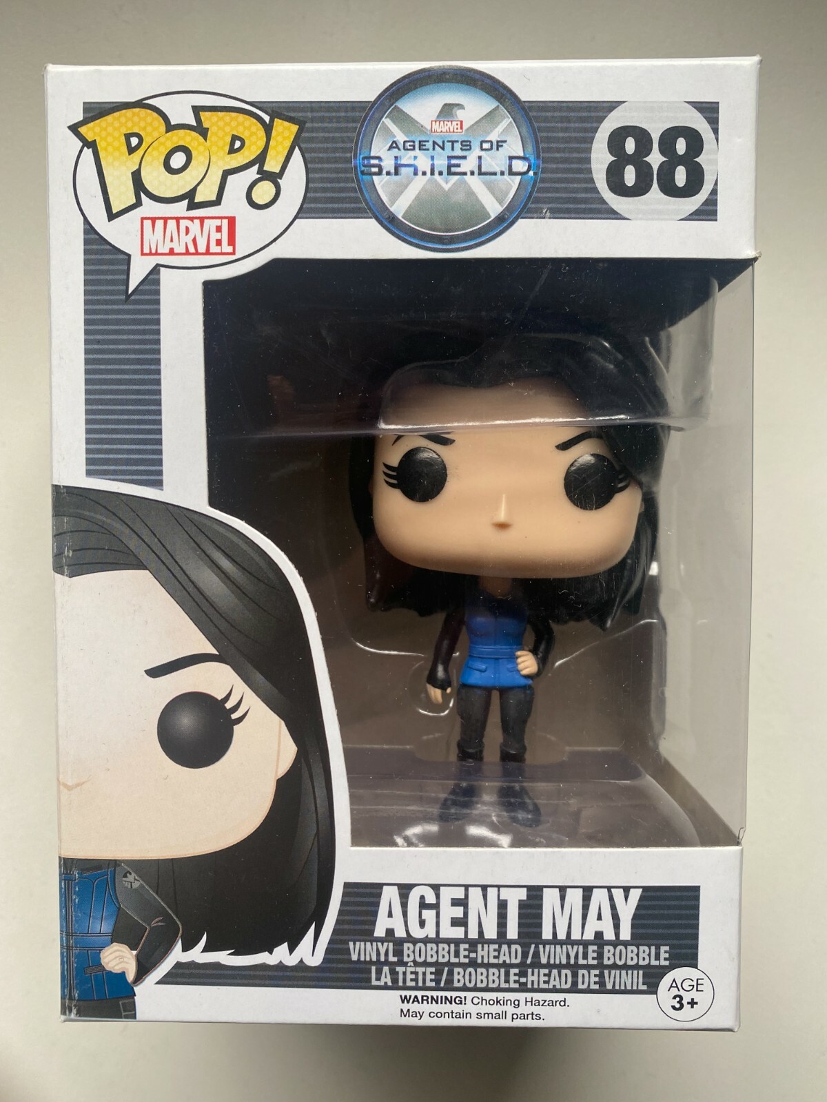 Funko Pop Marvel Agents Of Shield #88 Agent May S.h.i.e.l.d Vinyl Figure