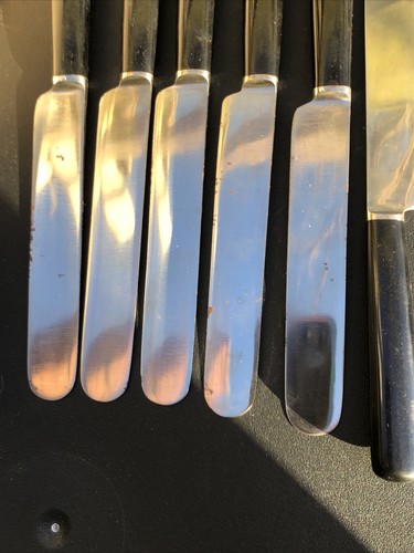 Antique Landers Frary Clark Knives Original Box 6 pc Hard Rubber Handles CT New! - Picture 12 of 12