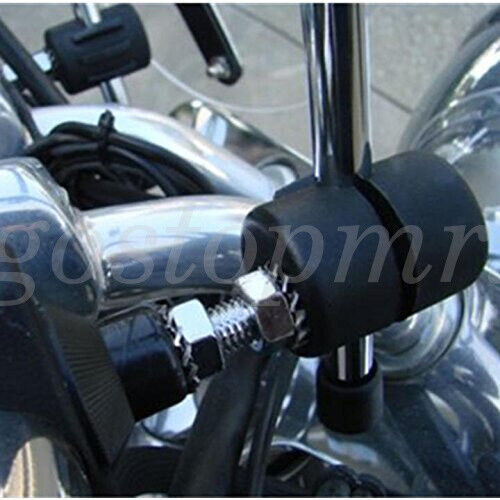 23"x21"Clear Motorcycle Windshield Large Windscreen Universal 7/8''1'' Handlebar - Picture 10 of 10