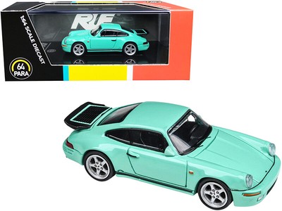 1987 RUF CTR Yellowbird 1/64 Diecast Model Car Mint Green Paragon