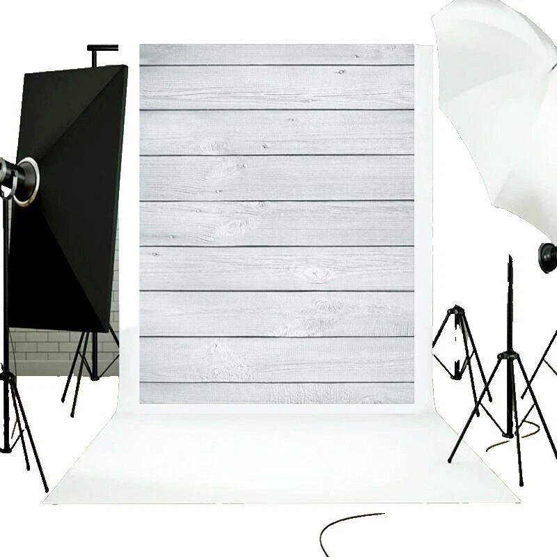 Materiais de Fundo de Estúdio Fotográfico Branco Liso