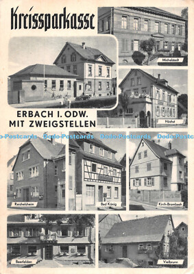 D076692 Kreissparkasse. Erbach I. Odw mit Zweigstellen. Hochst. Bad Konig. Werne
