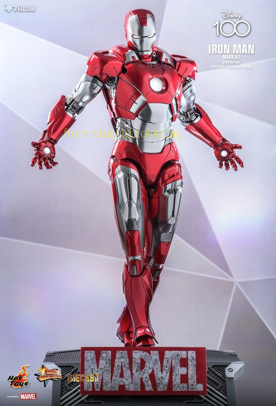 アイアンマン マークVII (D100バージョン) ホットトイズ Iron Man Mark VII (D100 Version) Sixth Scale Figure by Hot