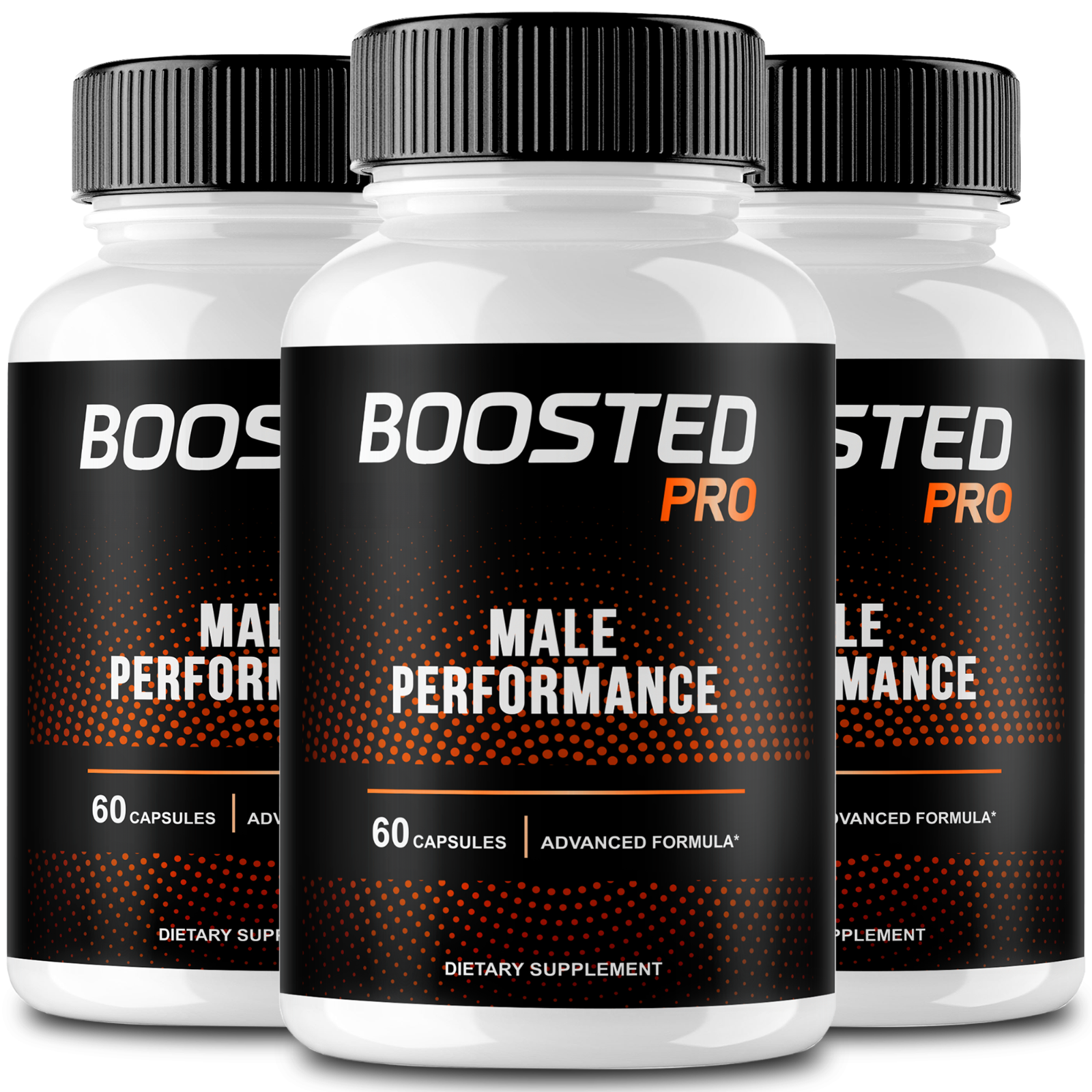 (3 Pack) Boosted Pro Male Capsules, BoostedPro Men Energy Support (180 ...