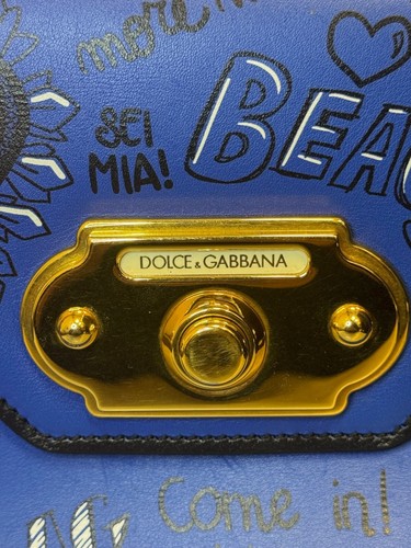 Dolce & Gabbana Calfskin Graffiti Printed Welcome Satchel - Picture 7 of 12