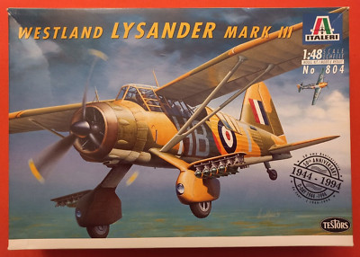 1/48 Italeri 804, WESTLAND LYSANDER Mark III