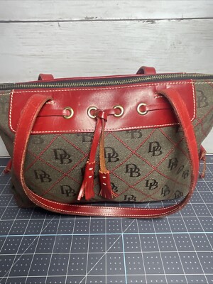 Dooney & Bourke Brown and Red Leather shoulder straps Belts Dooney & Bourke Women main image 2