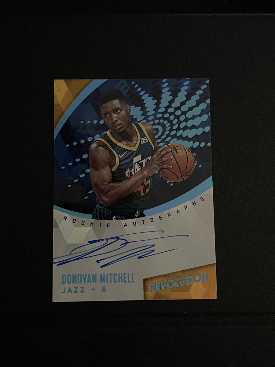17/18 Prizm Donovan Mitchell RC auto nba