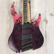 Legator Ghost G8fx Multi-scale Headless 8-string Guitar, Ruby
