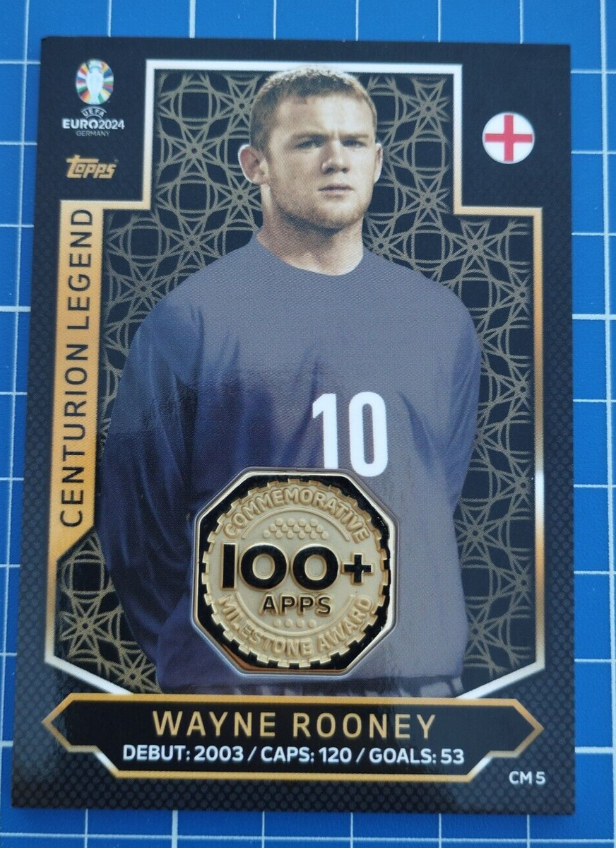 WAYNE ROONEY #CM 5 Relic - Topps Match Attax UEFA EURO 2024