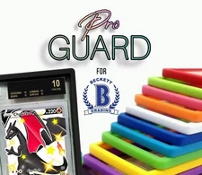 BGS PRO GUARD | Graded Card Slab Silicone Bumper Protector CASE | Beckett Label