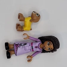 Lego Asha (Doll) + Valentino (Goat) Minifigure From Disney Wish 43231