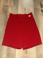 Women s Vintage 100 Nylon Merrygarden Shorts Red Size 8 USA Made